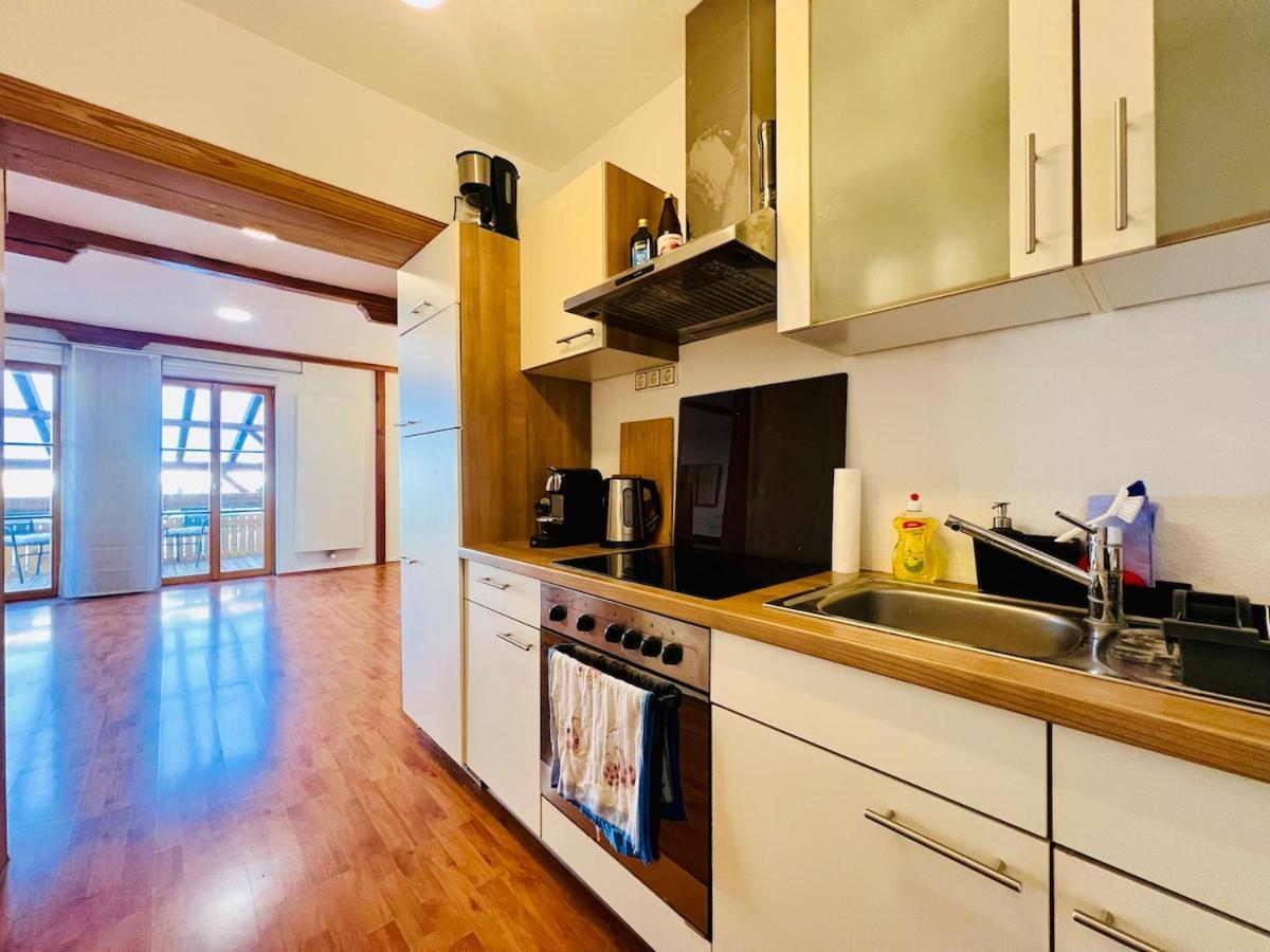 Altstadt Apartment Mit Terrasse Mainbernheim Esterno foto